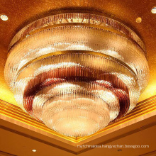 modern decoration large luxury art glass crystal wedding chandelier lighting for banquet hall